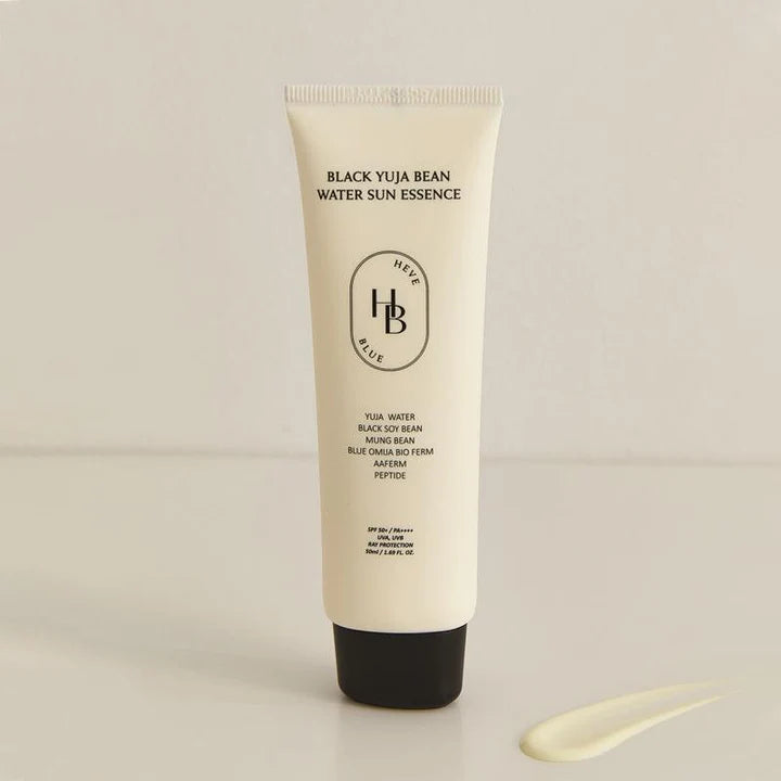 HEVEBLUE – Essence solaire hydratante au haricot noir et yuja - 50 ml