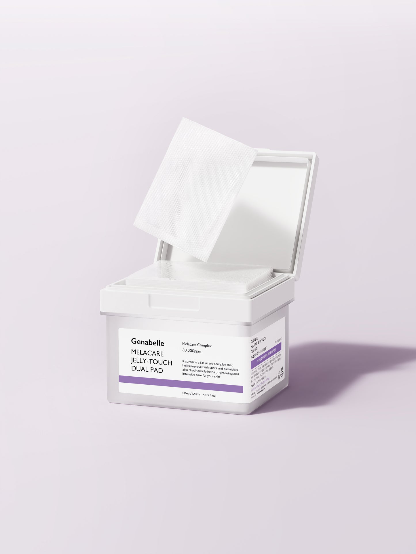 Genabelle - Melacare Jelly Touch Dual Pad - 60ea