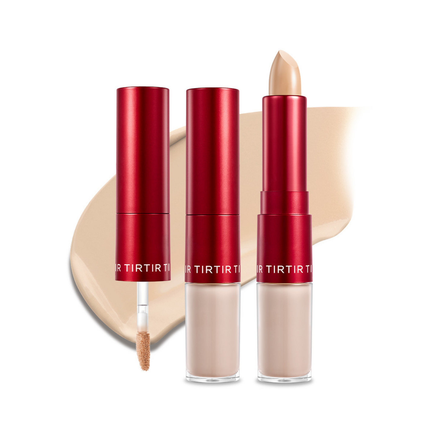 TIRTIR Dual-Action Glide & Hide Concealer: Hydrating, Blurring, Full Coverage