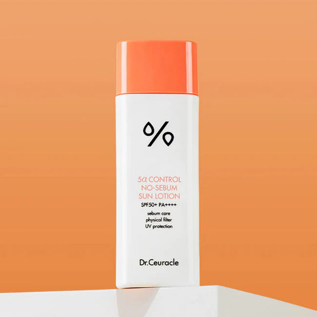 Dr. Ceuracle – Lotion Solaire Matifiante No-Sebum SPF50+ PA++++ – 50 ml