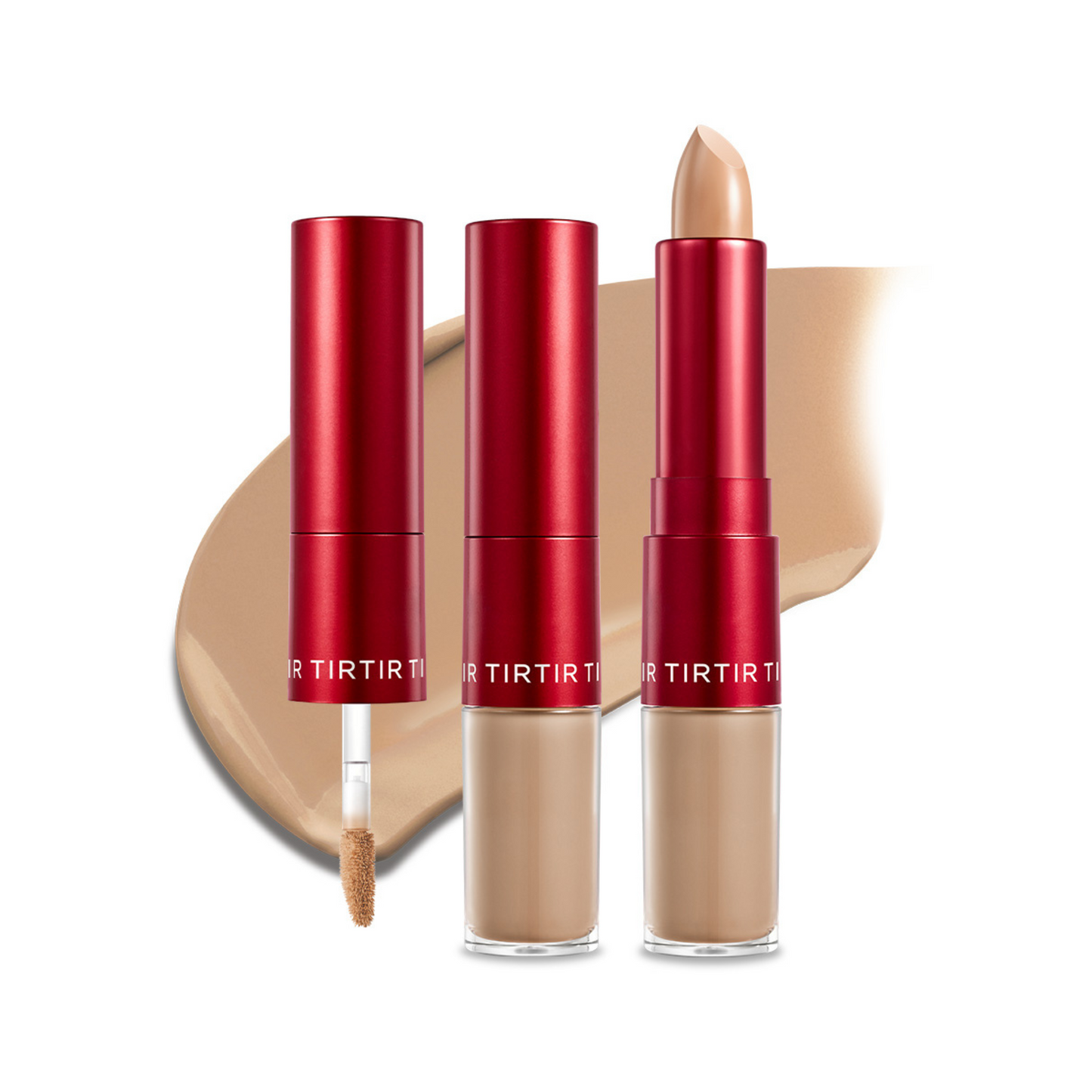 TIRTIR Dual-Action Glide & Hide Concealer: Hydrating, Blurring, Full Coverage