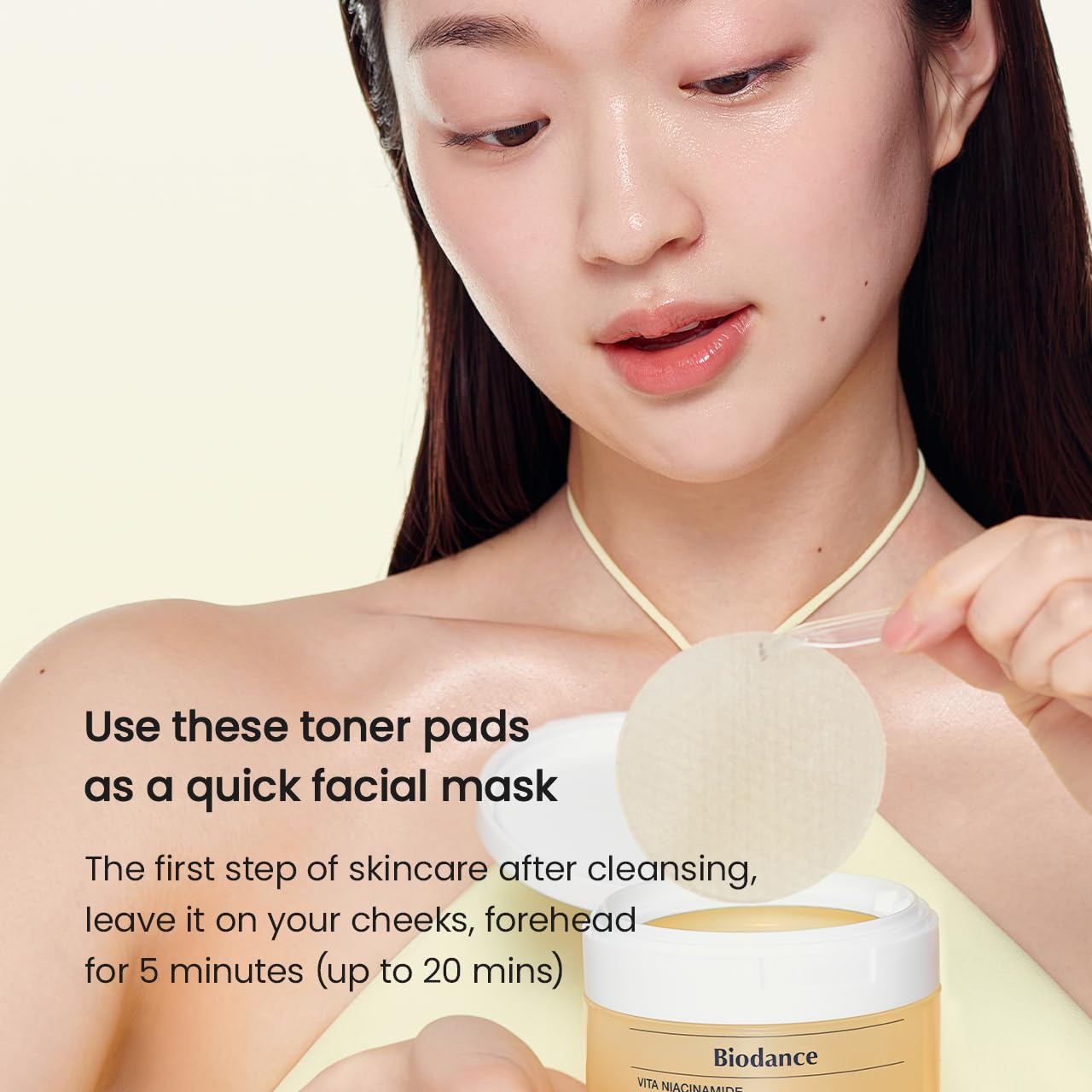 BIODANCE - Vita Niacinamide Gel Toner Pad (60ea)