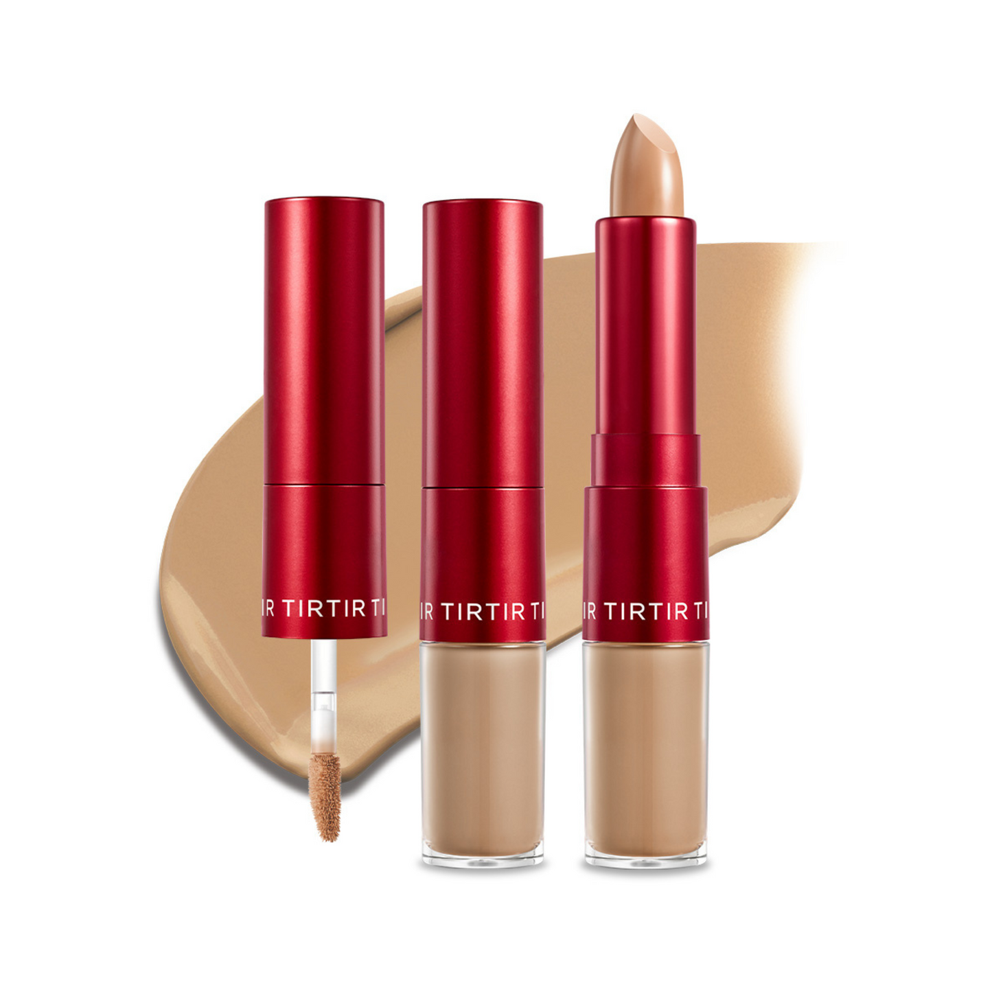 TIRTIR Dual-Action Glide & Hide Concealer: Hydrating, Blurring, Full Coverage