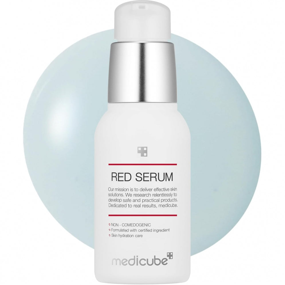 Medicube Red Serum 2.0 New 30ml: Soothing, Hydrating, Acne-Prone Skin Solution