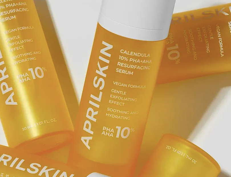 APRILSKIN- Sérum Resurfaçant Calendula 10% PHA + AHA