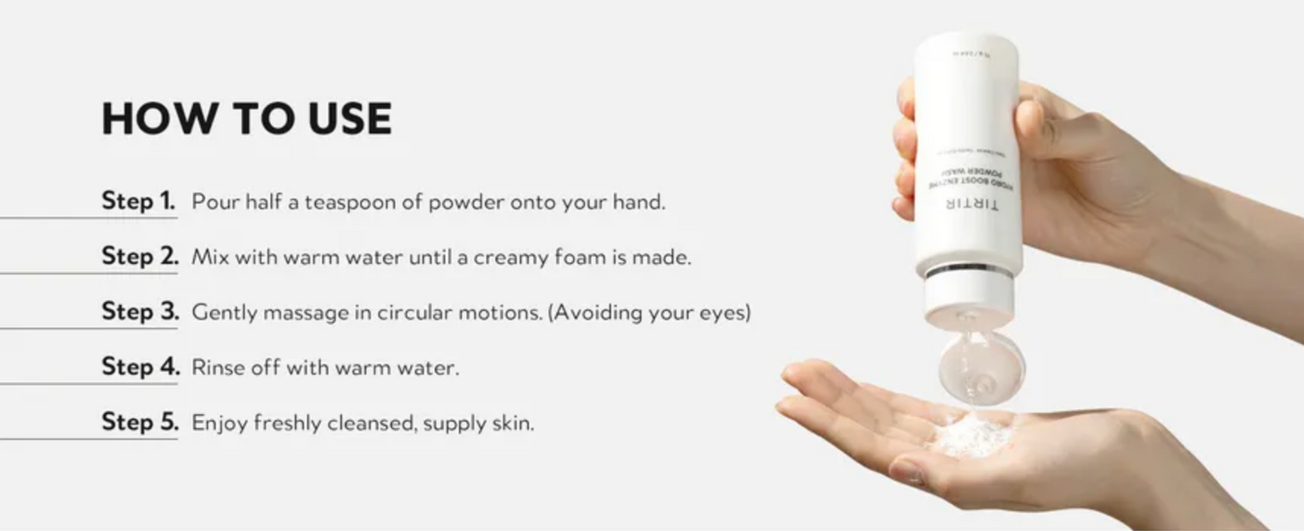 TIRTIR - Poudre nettoyante enzymatique Hydro Boost