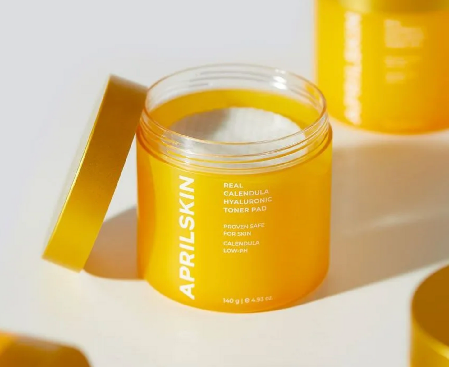 APRILSKIN - Real Calendula Hyaluronic Toner Pad