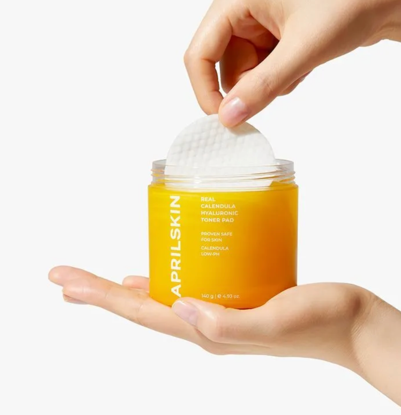 APRILSKIN - Real Calendula Hyaluronic Toner Pad