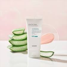 COSRX - Aloe 54.2 Aqua Tone-Up Sunscreen - Crème solaire hydratante et apaisante