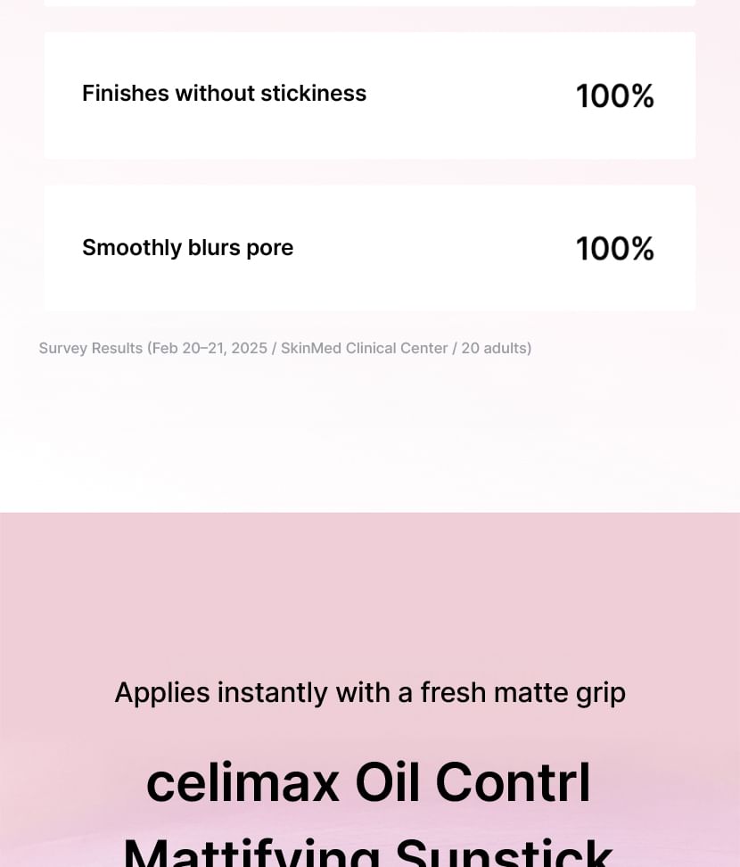 celimax - Oil Control Mattifying Sun Stick (x120) (Bulk Box)