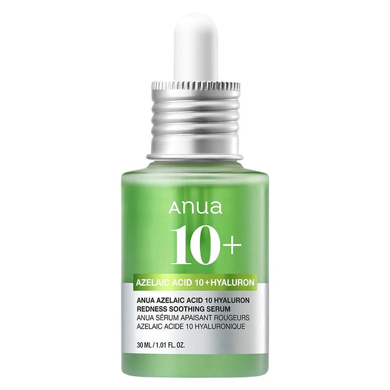 ANUA – Sérum apaisant anti-rougeurs à l’acide azélaïque 10 % et acide hyaluronique – 30 ml