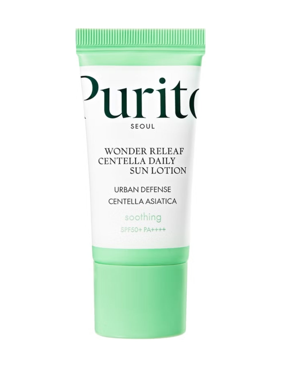 Purito SEOUL - Mini Crème Solaire Quotidienne Wonder Releaf à la Centella – 15 ml