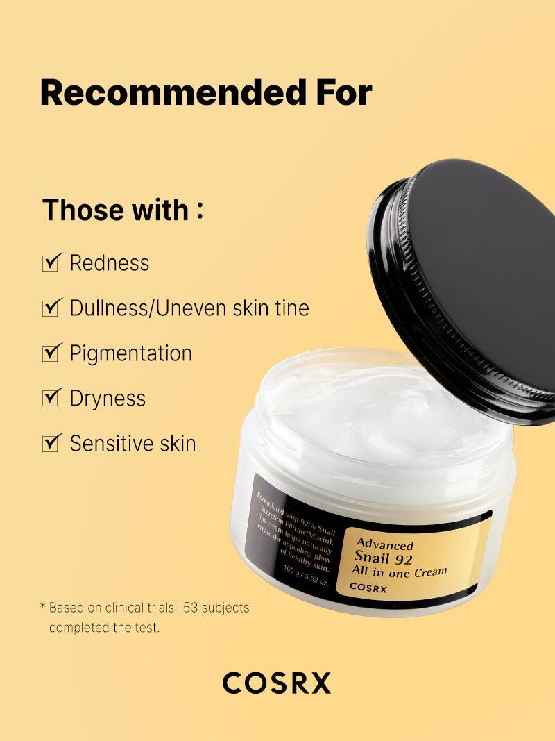 COSRX - Advanced Snail 92 All In One cream - 100 ml