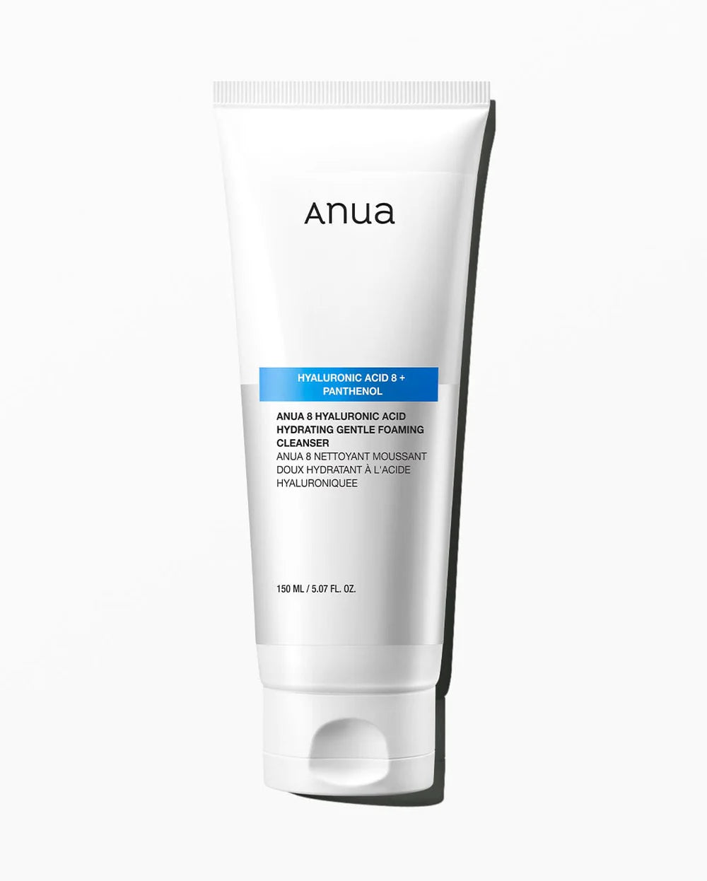 Anua - Nettoyant Moussant Doux Hydratant aux 8 Acides Hyaluroniques - 150 ml
