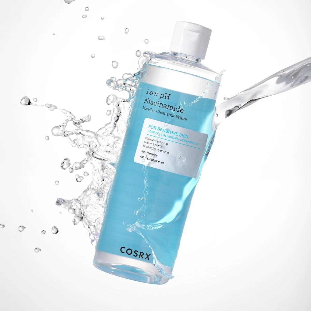 COSRX - Nettoyant eau micellaire au pH bas à la niacinamide – 400 ml