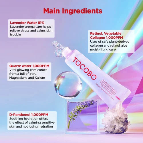 TOCOBO- Gel-crème éclaircissant pour les yeux au collagène - 30ml