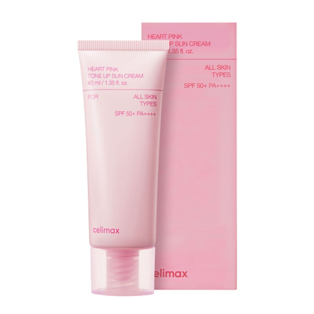 Celimax - Crème Solaire Éclat Rosé SPF50+ PA++++ – 40 ml
