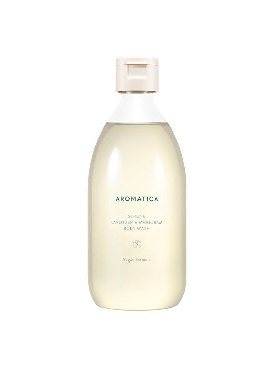 Aromatica - Gel Douche Apaisant à la Lavande & Marjolaine – 300 ml