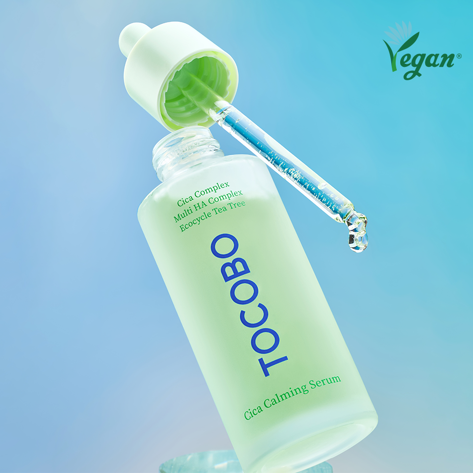 TOCOBO Cica Calming Serum: Soothing Hydration for Sensitive Skin with Tea Tree