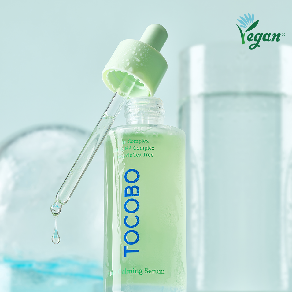 TOCOBO Cica Calming Serum: Soothing Hydration for Sensitive Skin with Tea Tree