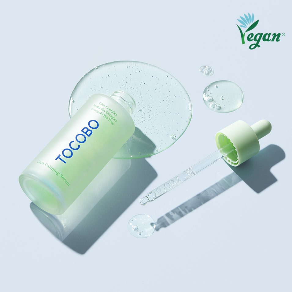 TOCOBO Cica Calming Serum: Soothing Hydration for Sensitive Skin with Tea Tree