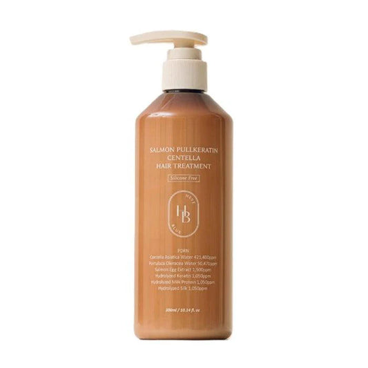 HEVEBLUE – Soin capillaire réparateur au saumon et à la centella - 300 ml