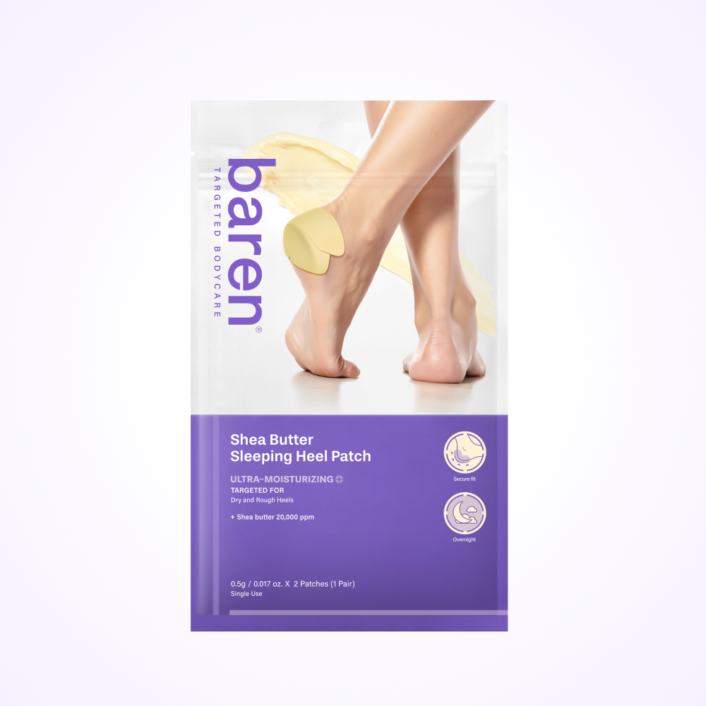 Shea Butter Sleeping Heel Patch, 10pcs