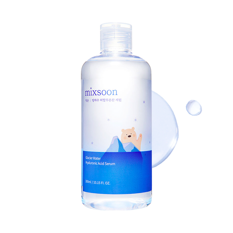 Mixsoon Glacier Water Hyaluronic Acid Serum: Deep Hydration, Barrier Strengthening, Radiant Skin