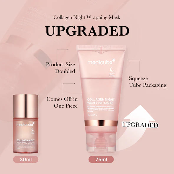 medicube - Masque nuit au collagène - 75ml