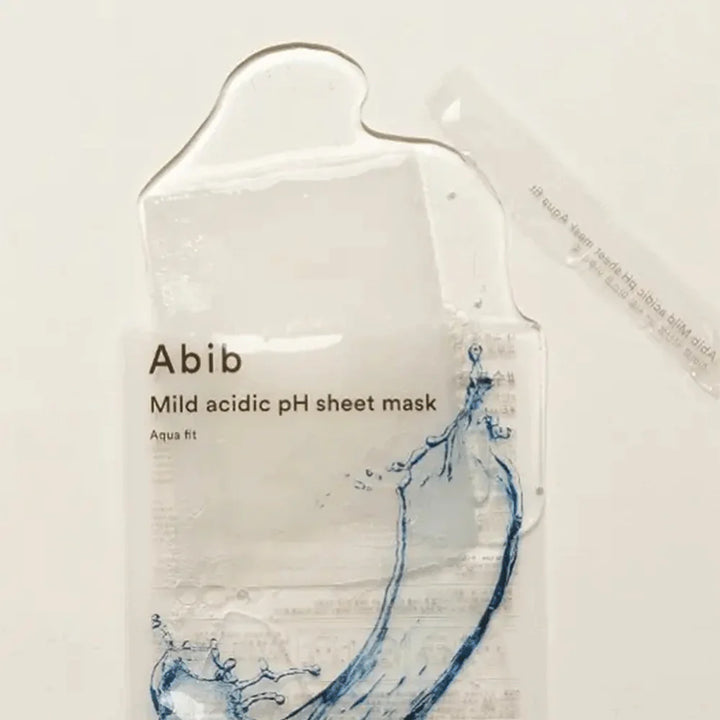 Abib - Mild acidic pH sheet mask aqua fit - 1 masque