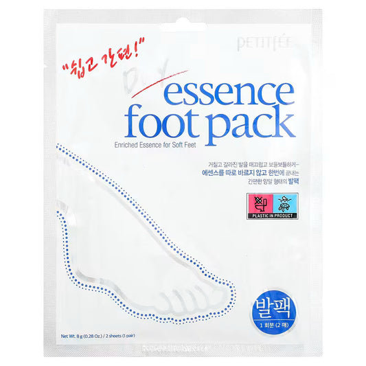 PETITFEE - Dry Essence Foot Pack 1pair [1pack]
