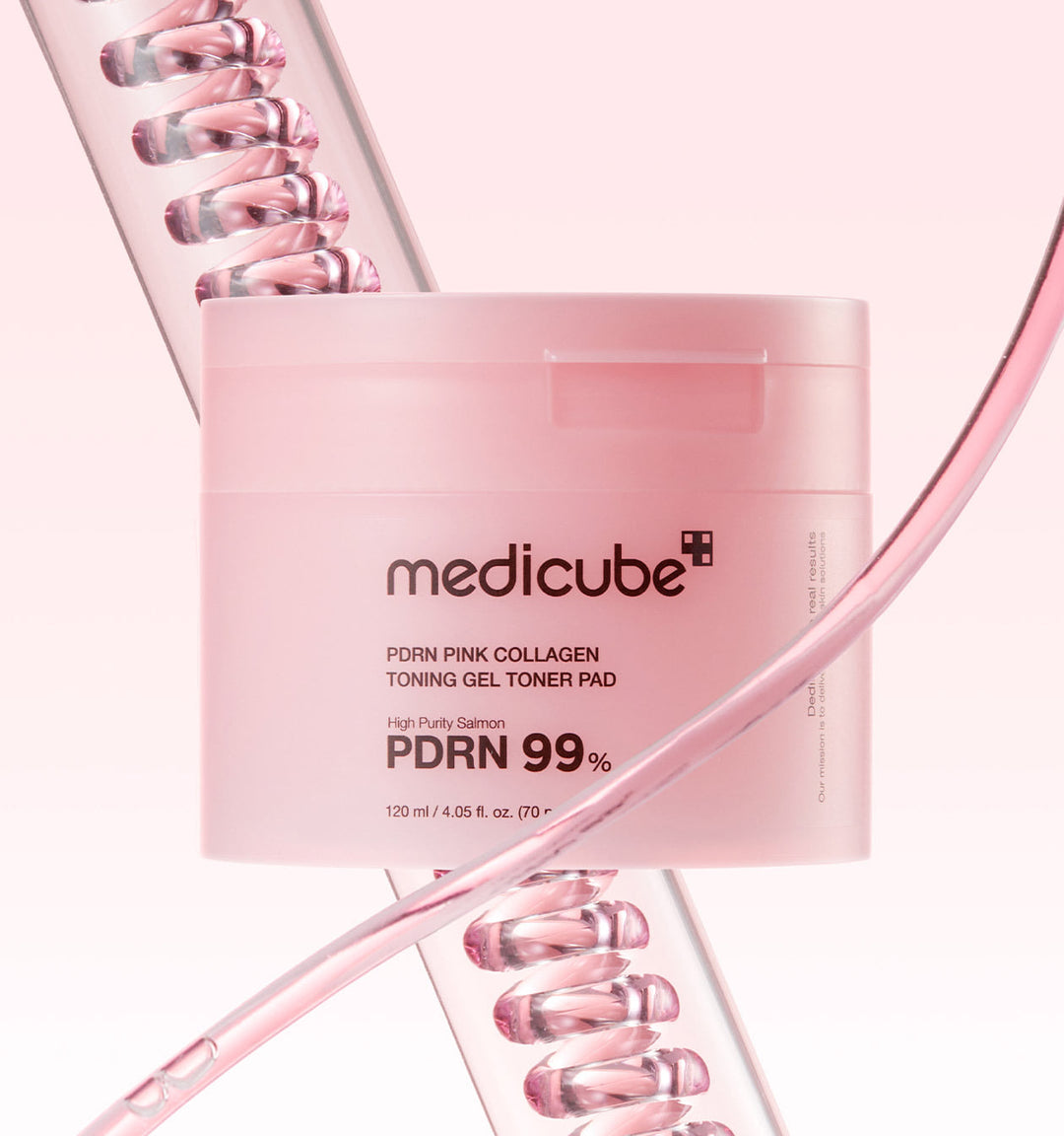 Medicube - PDRN pink collagen toning gel toner pad - 70 pads