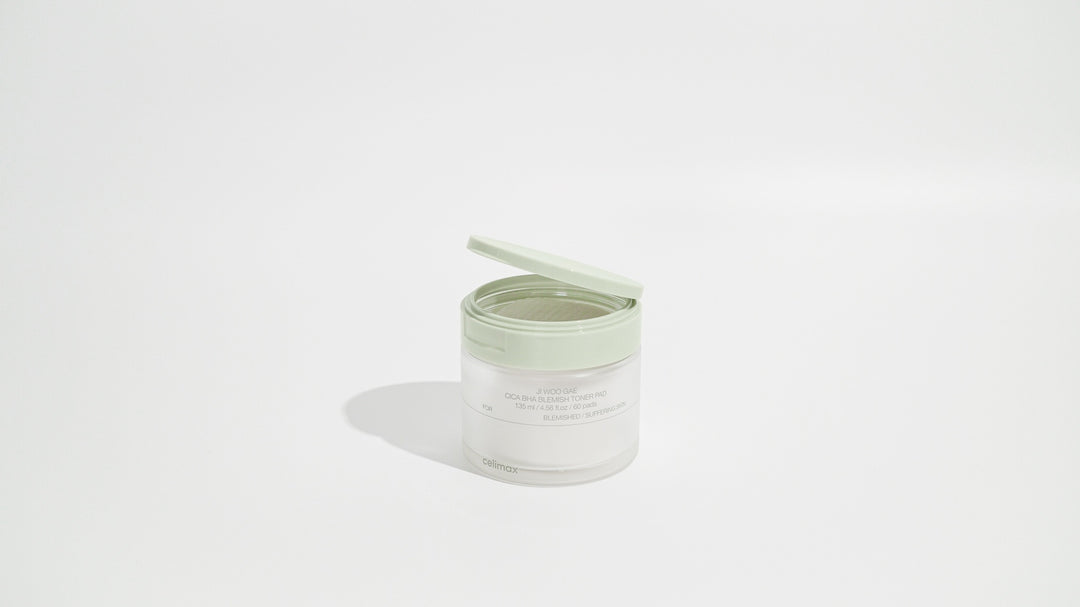 Ji Woo Gae Cica BHA Blemish Toner Pad 60pad