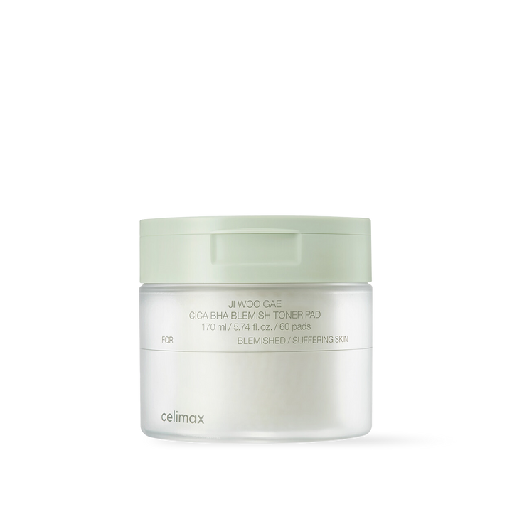 Ji Woo Gae Cica BHA Blemish Toner Pad 60pad