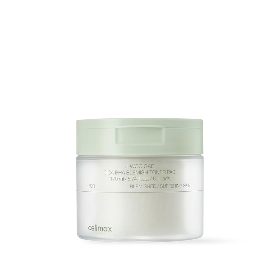 Ji Woo Gae Cica BHA Blemish Toner Pad 60pad