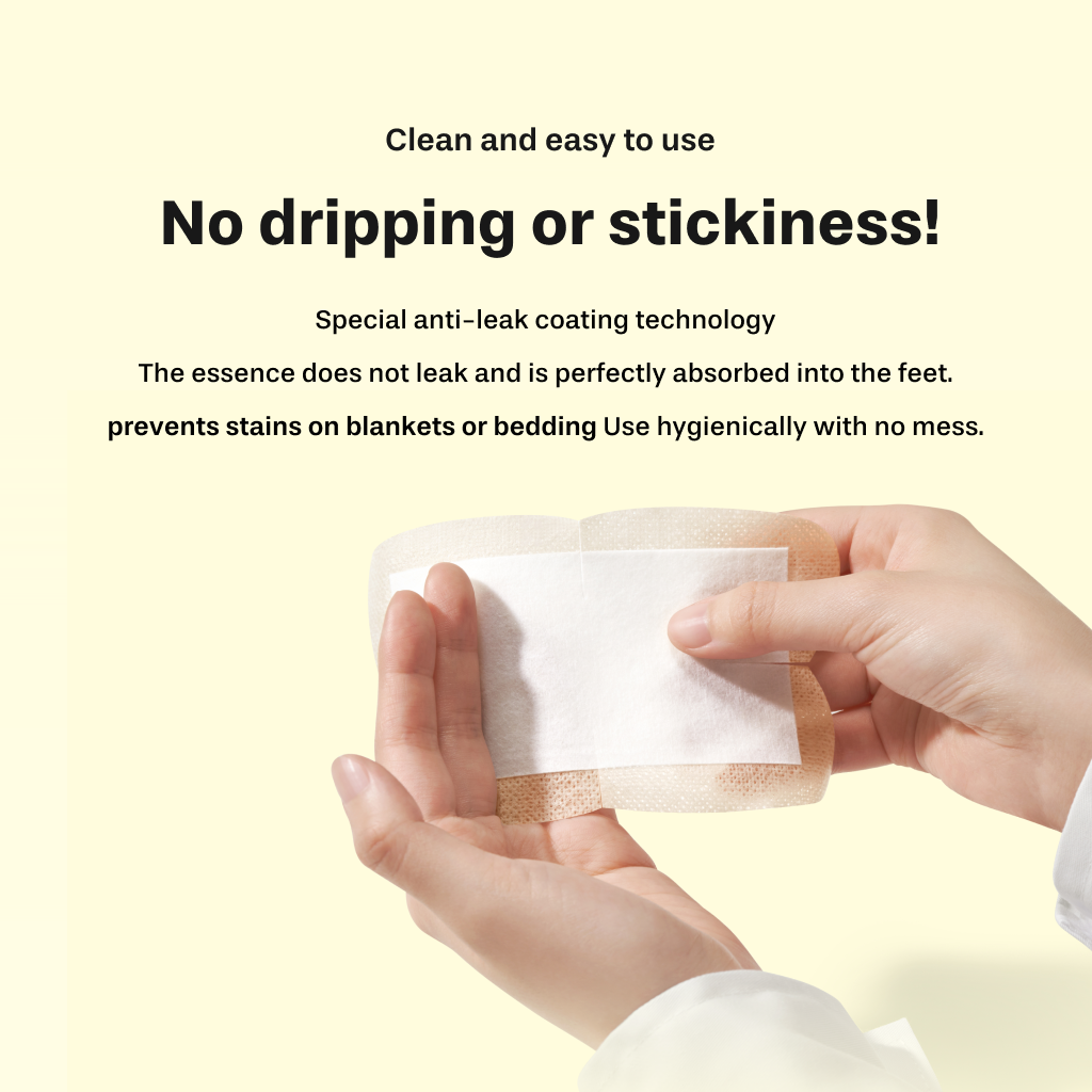 Shea Butter Sleeping Heel Patch, 10pcs