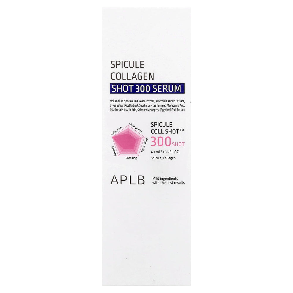 APLB, Spicule Collagen Shot 300 Serum, 1.35 fl oz (40 ml)
