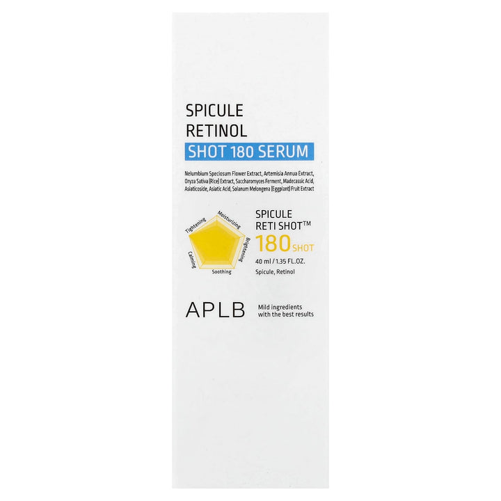APLB, Spicule Retinol Shot 180 Serum , 1.35 fl oz (40 ml)