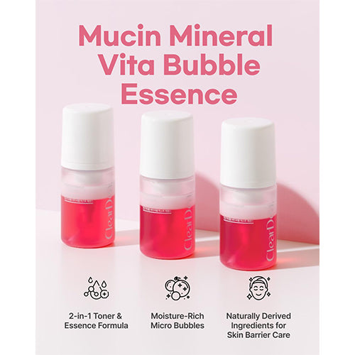 ClearDea - Mineral Vita Bubble First Essence - 60 ml