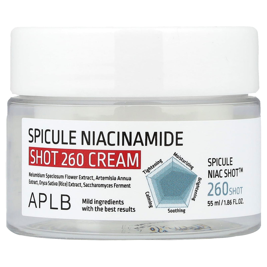 APLB, Spicule Niacinamide Shot 260 Cream , 1.86 fl oz (55 ml)