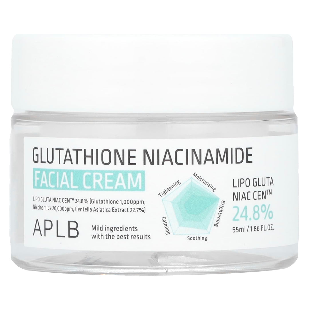 APLB, Glutathione Nicotinamide, Crème pour le visage, 55 ml