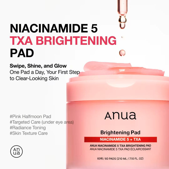 Anua - Niacinamide 5 TXA Brightening Pad 210ml (60EA)