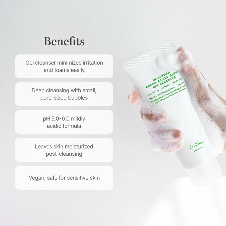 Green Relief Amino Gel Cleanser