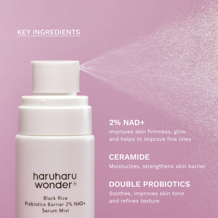 Probiotics Barrier 2% NAD + Serum Mist