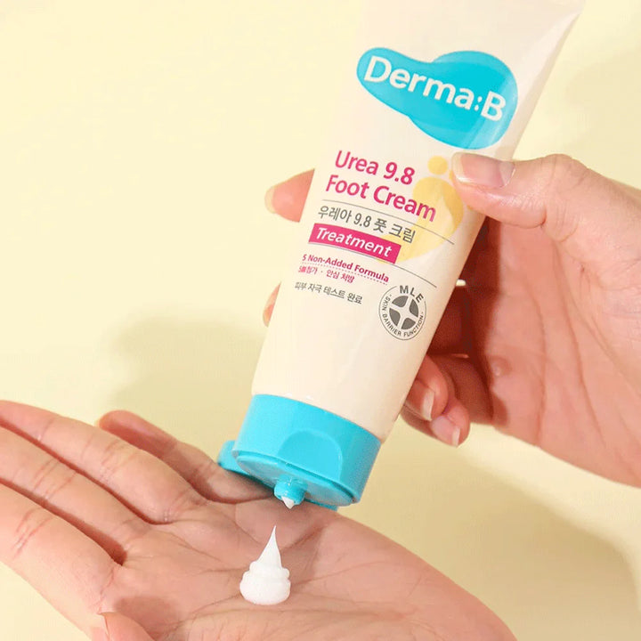 Derma B - Crème Pieds à l’Urée 9,8% – 80 ml