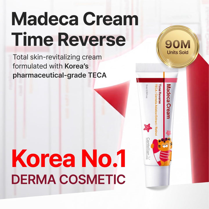 Madeca Cream Time Reverse Zero Set (Hello Summer Edition) (80ml+15ml+15ml)