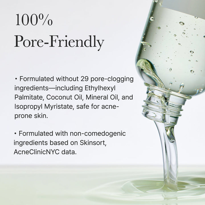 Pore Melt Mochi  Makeup-Removing Cleansing Oil, Non-Comedogenic, Acne-Safe, Rice Amino Acids HD, Vitamin E, Cica, & Ceramide, 6.76 fl oz