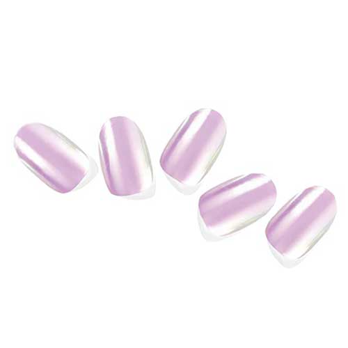 Mirror Violet Nail Strips