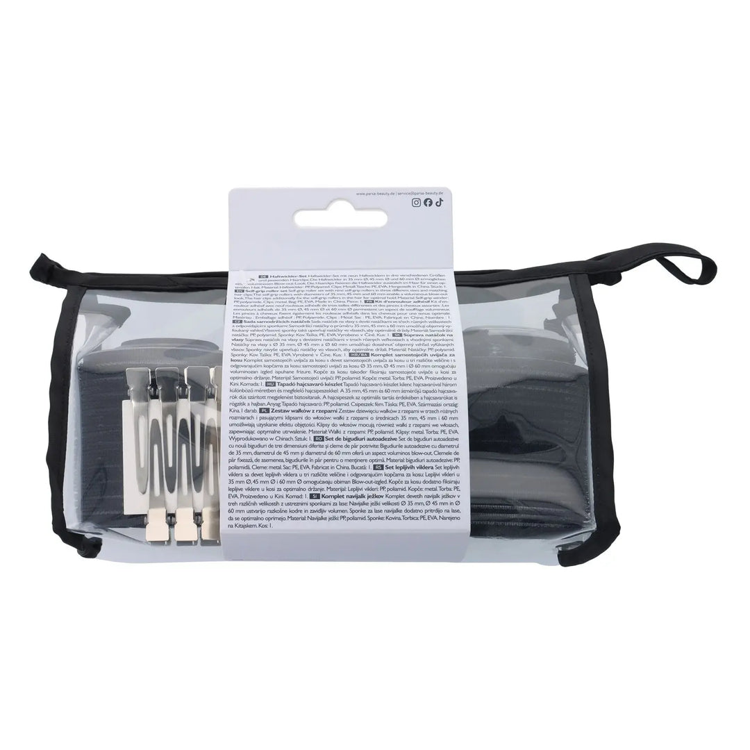 PARSA Beauty - Hair Roller Set With Bag [Black]