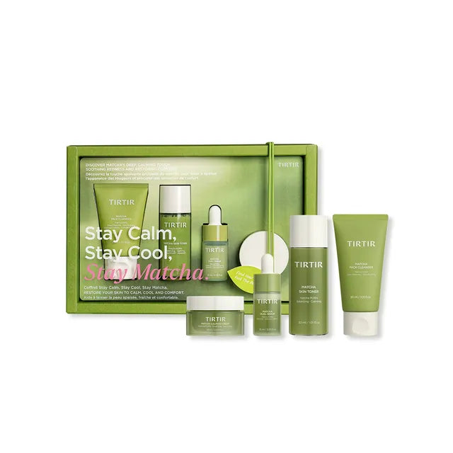 Stay Calm Stay Cool Stay Matcha Set